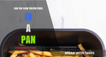How to Cook Frozen Fries in a Pan?