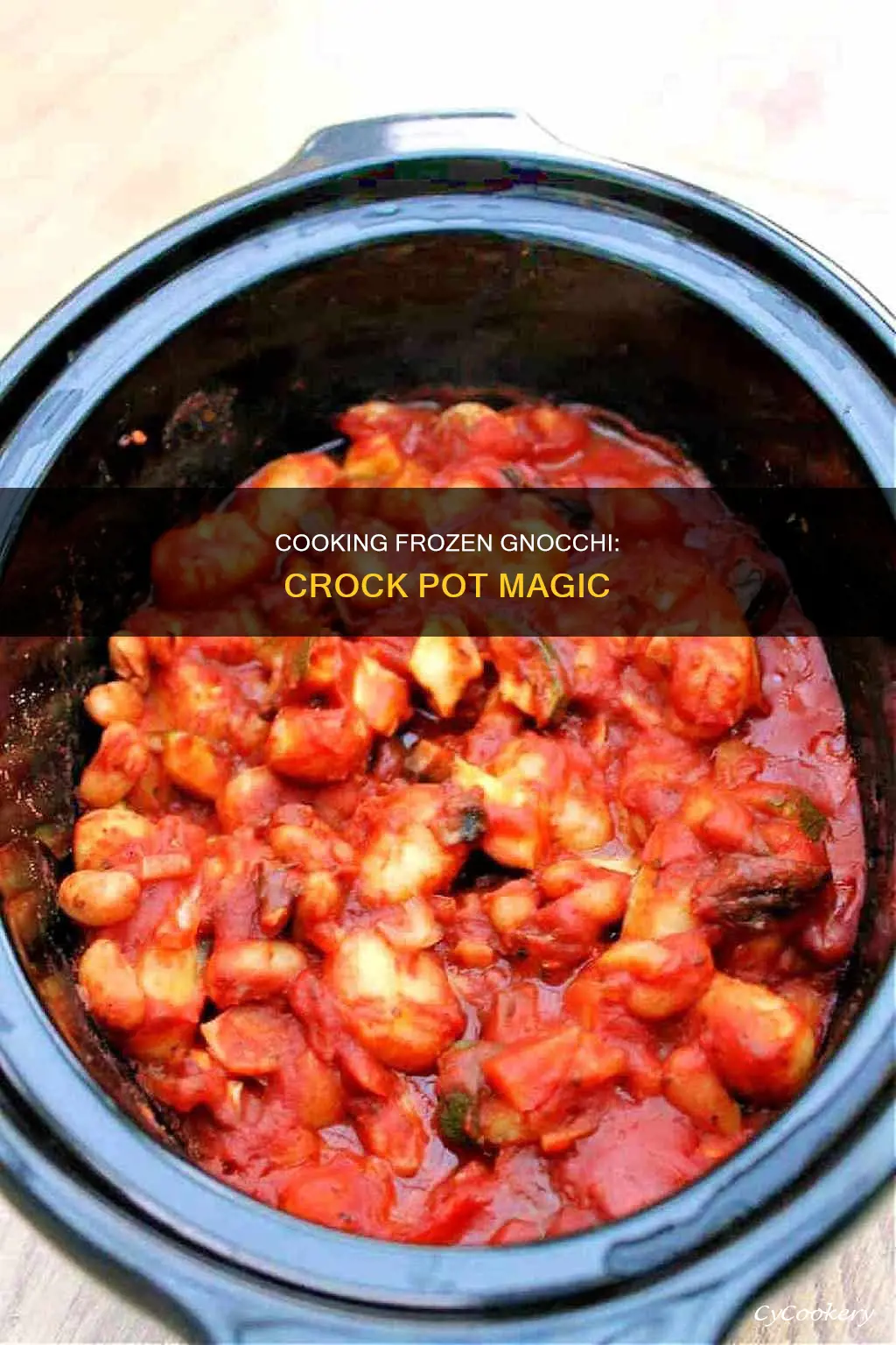 can you cook frozen gnocchi in crock pot