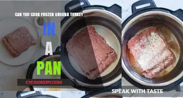 Cooking Frozen Ground Turkey: Pan-Fry from Frozen