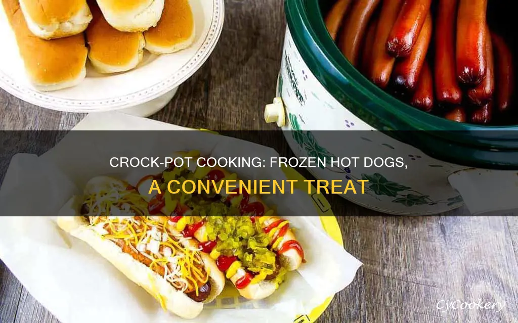 can you cook frozen hot dogs in crock pot