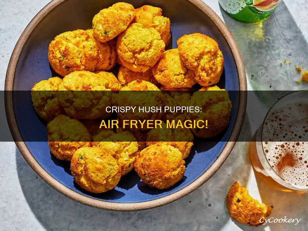 can you cook frozen hush puppies in an air fryer