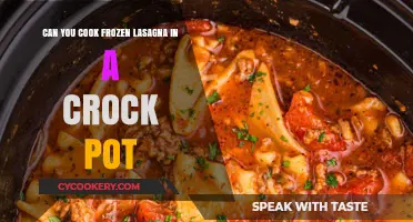 Crock Pot Lasagna: Frozen to Fabulous
