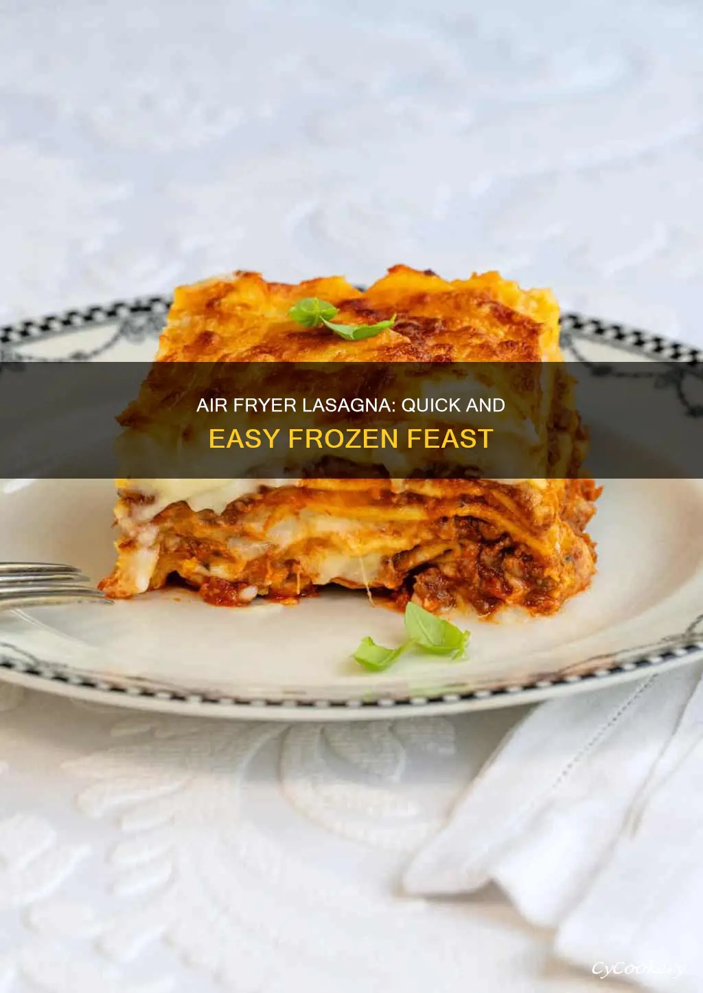 can you cook frozen lasagna in air fryer