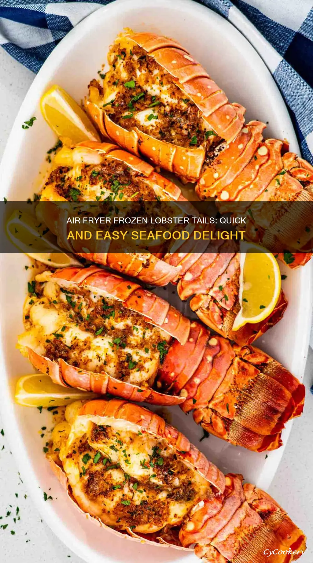 can you cook frozen lobster tails in air fryer