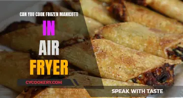 Manicotti Magic: Air Fryer Cooking Made Easy