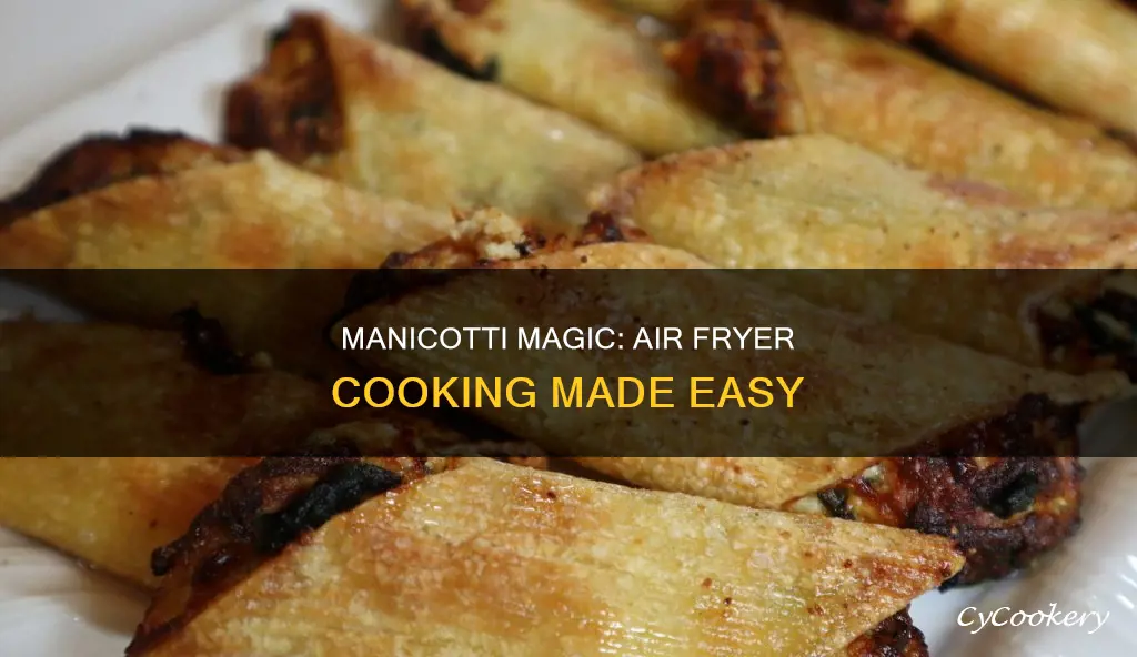 can you cook frozen manicotti in air fryer