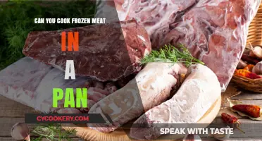 Defrosting Meat: Pan-Cooking Frozen Meat, Safe?