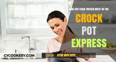 Crock Pot Express: Frozen Meat, Freshly Cooked