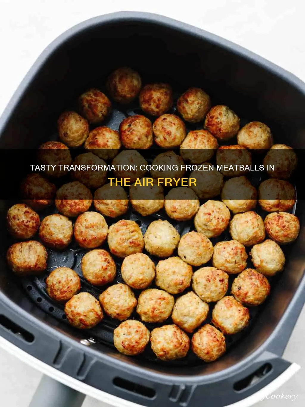 can you cook frozen meatballs in air fryer