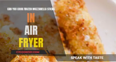 Air Fryer Magic: Cooking Frozen Mozzarella Sticks to Perfection