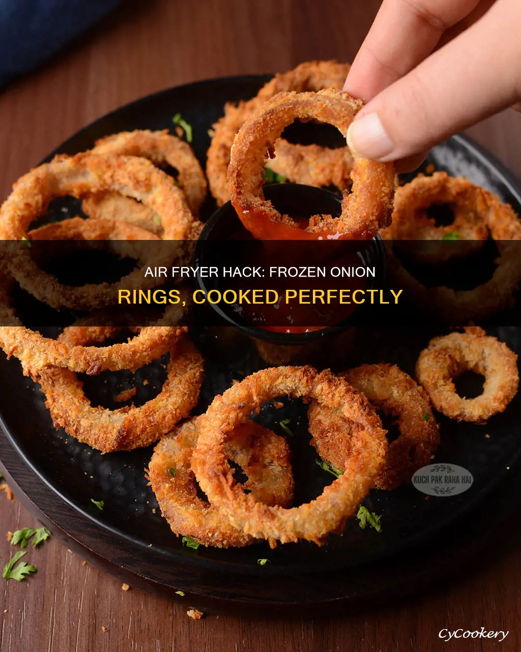 can you cook frozen onion rings in air fryer