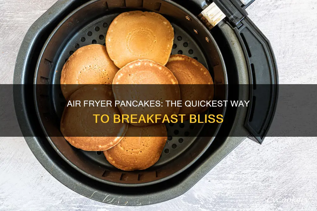 can you cook frozen pancakes in an air fryer