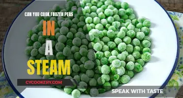 Steaming Frozen Peas: Quick, Easy, and Nutritious