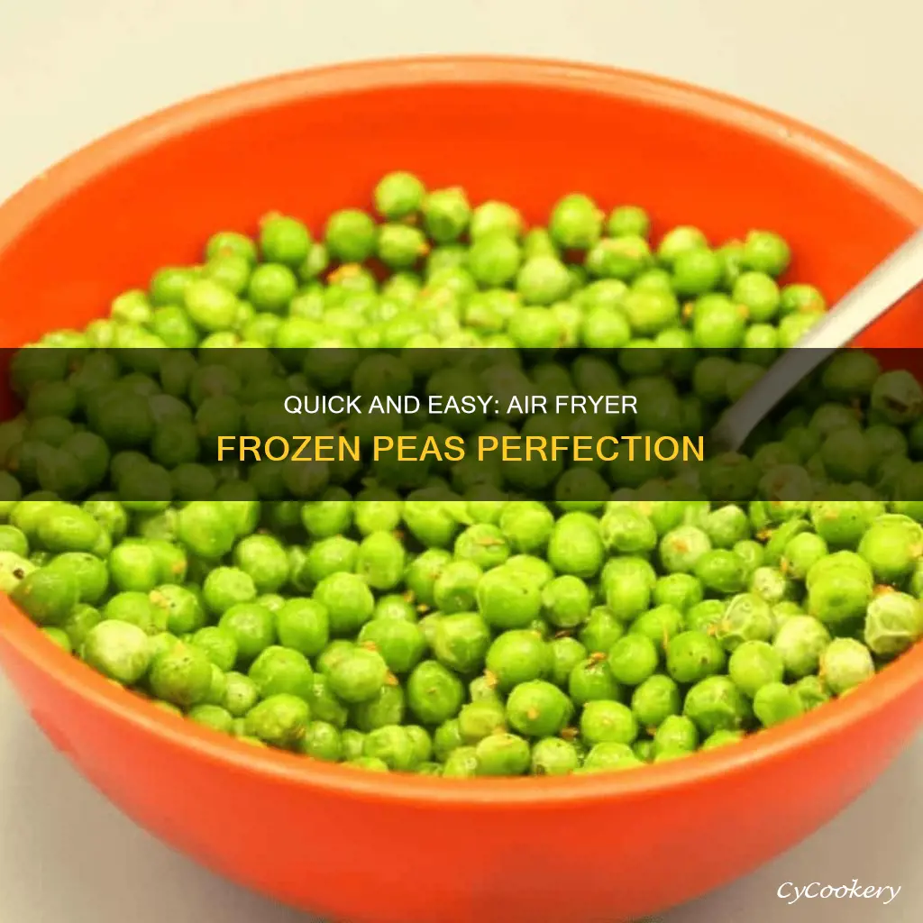 can you cook frozen peas in an air fryer