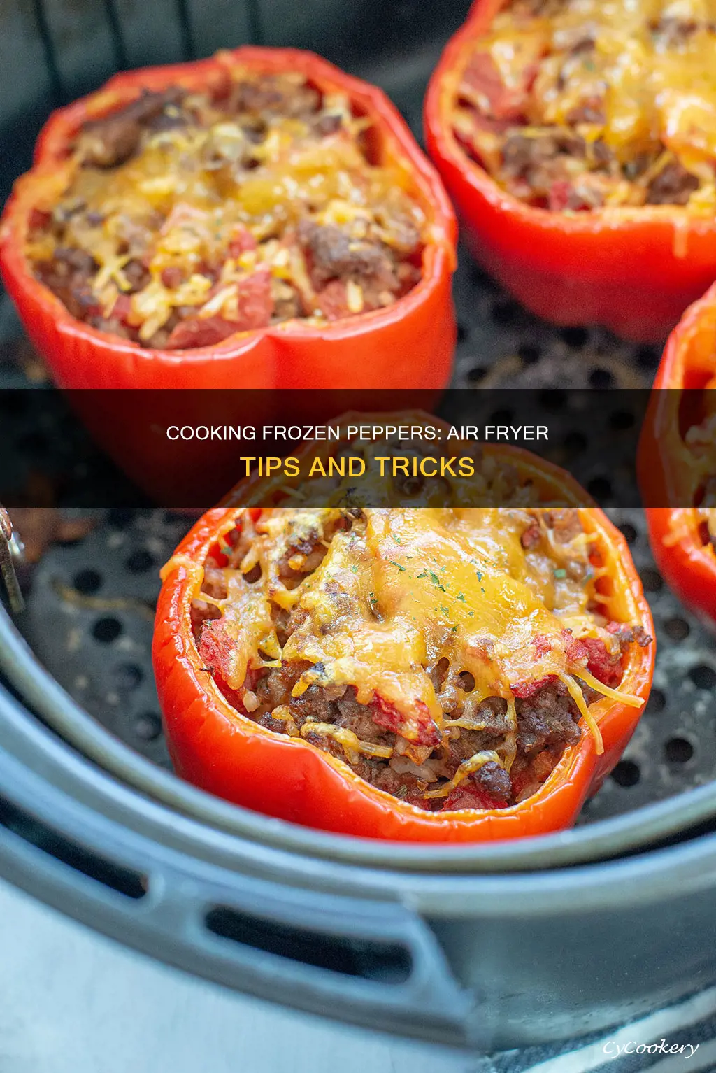can you cook frozen peppers in air fryer