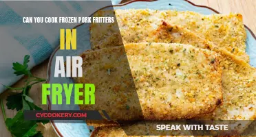 Air Fryer Magic: Cooking Frozen Pork Fritters to Perfection