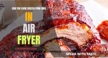 Air Fryer Magic: Cooking Frozen Pork Ribs to Perfection