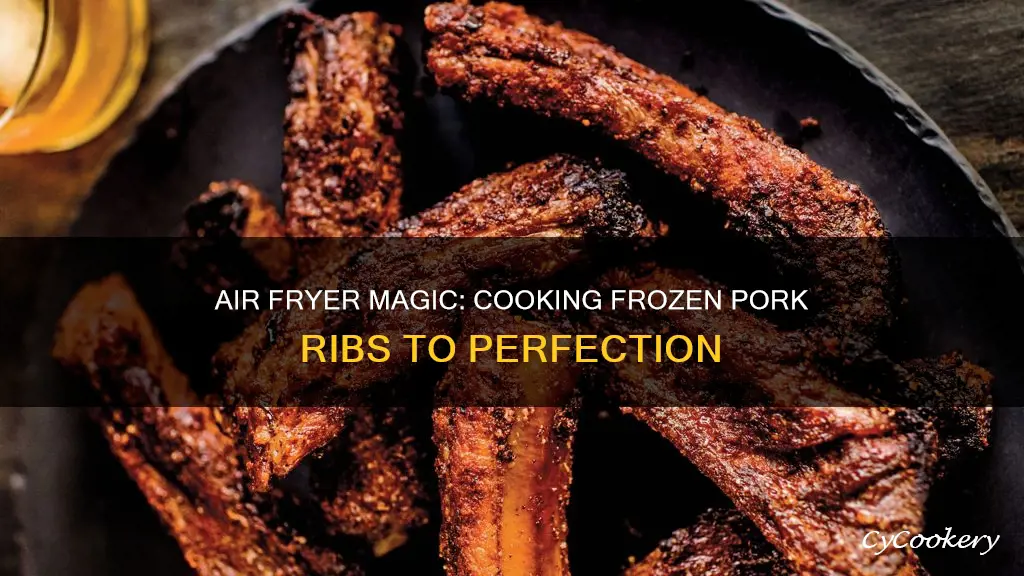 can you cook frozen pork ribs in air fryer