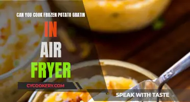 Air Fryer Potato Gratin: Quick and Easy Frozen Version