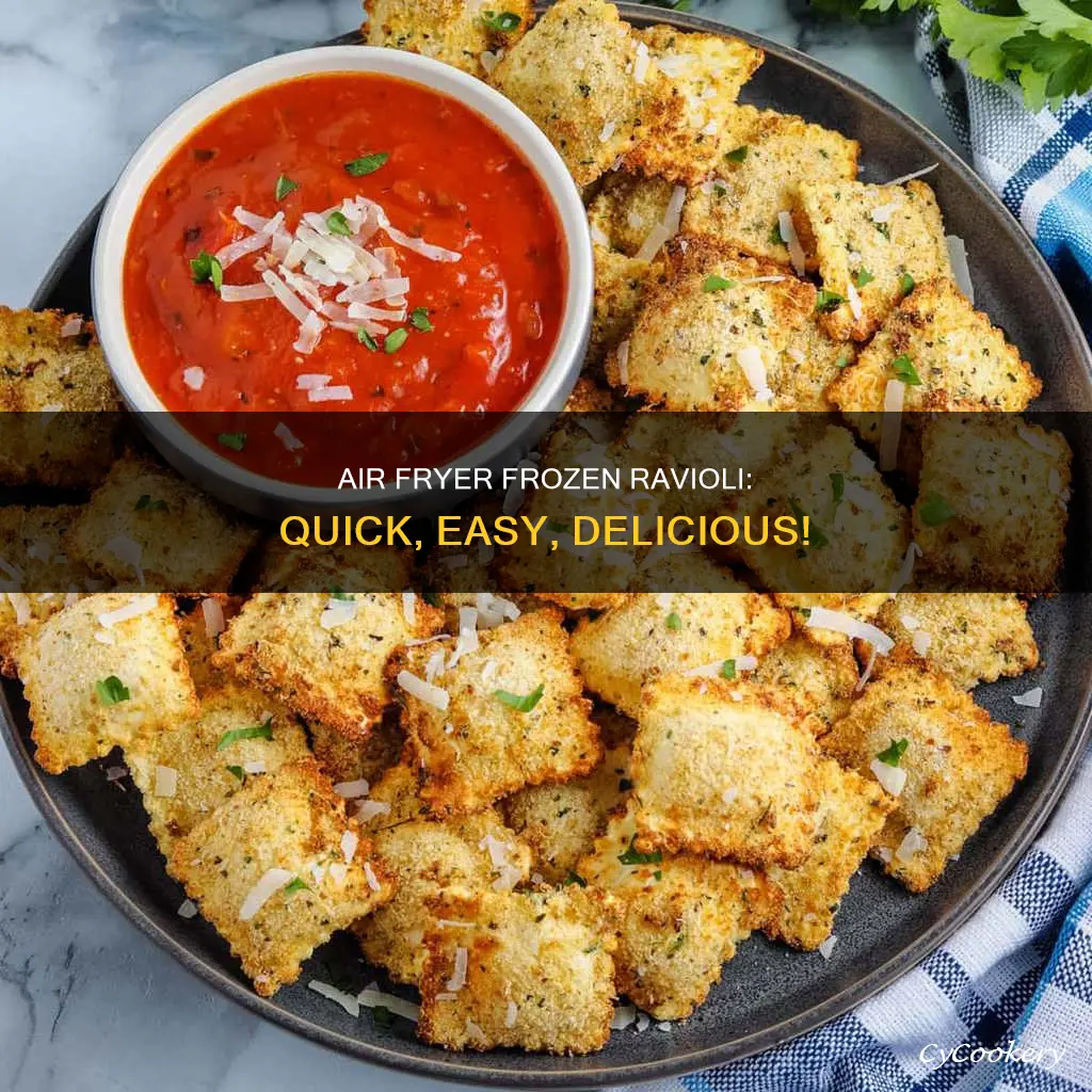 can you cook frozen ravioli in air fryer