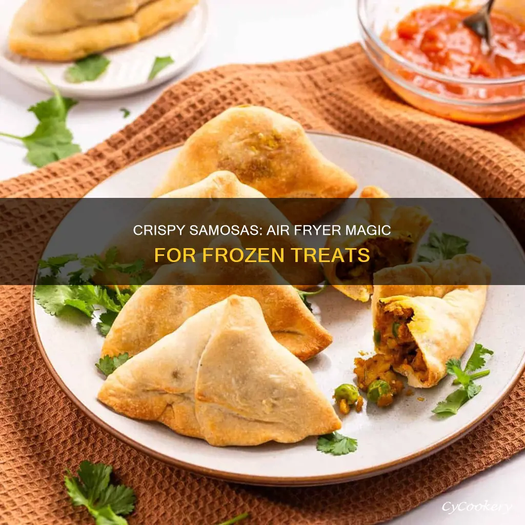 can you cook frozen samosas in an air fryer