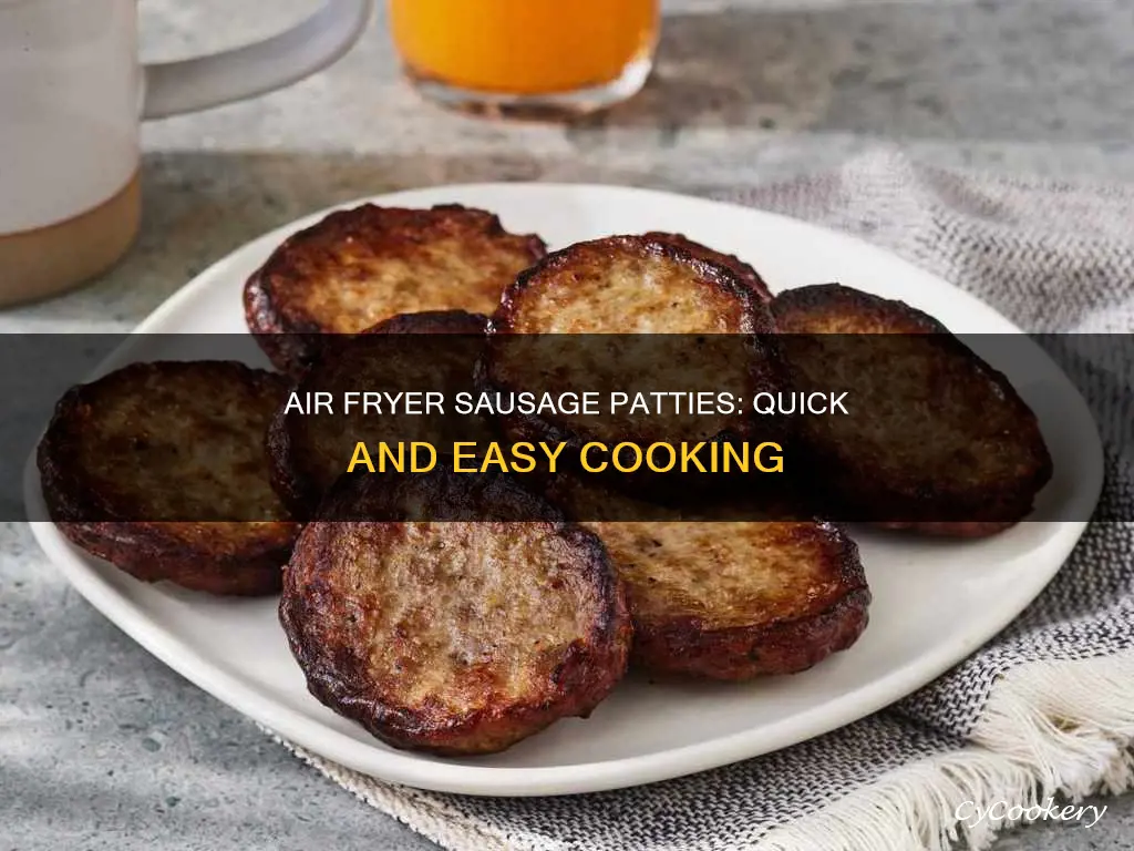 can you cook frozen sausage patties in an air fryer