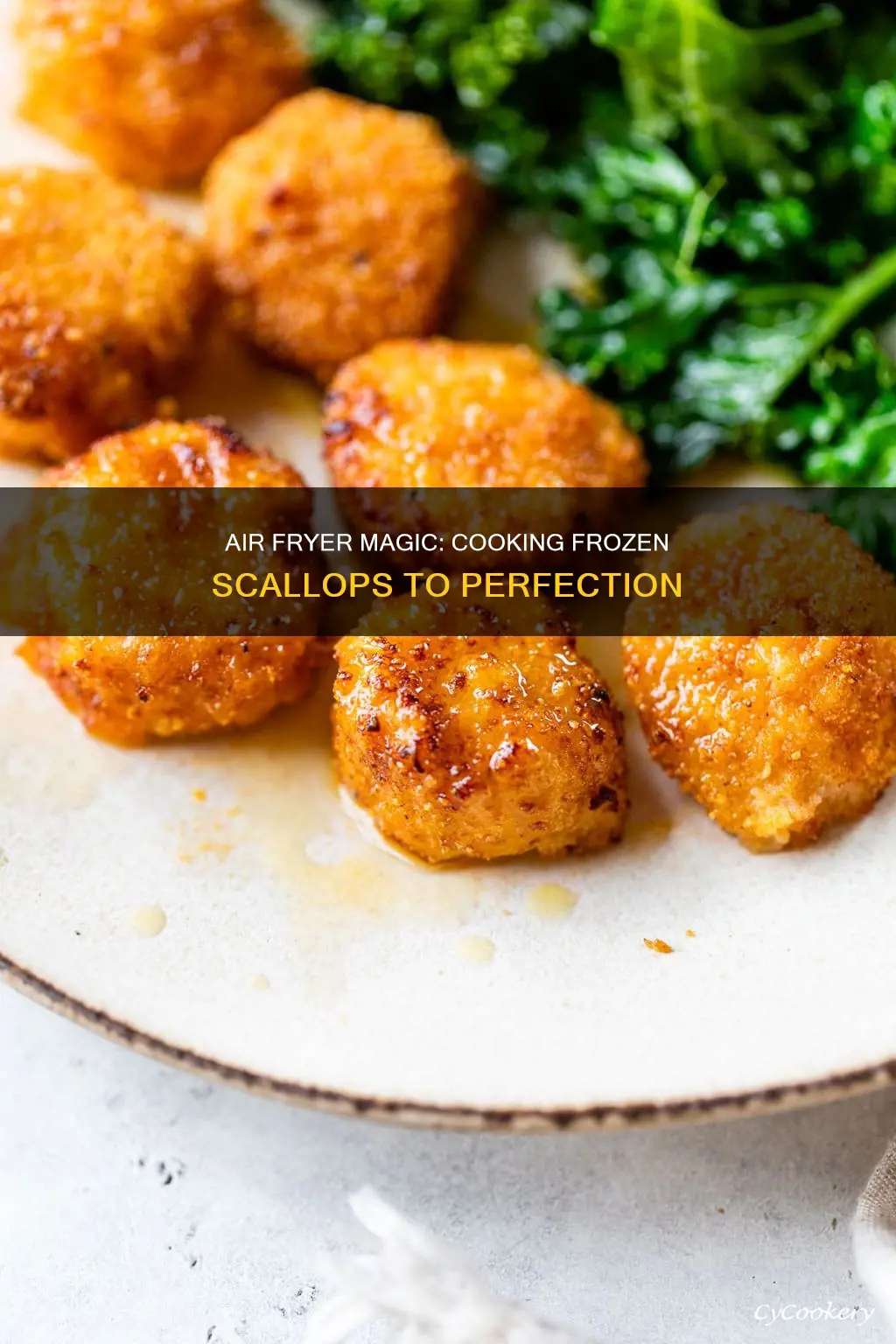 can you cook frozen scallops in air fryer