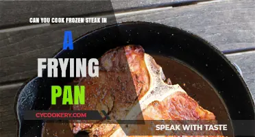 Frying Frozen Steak: Quick, Easy, Delicious