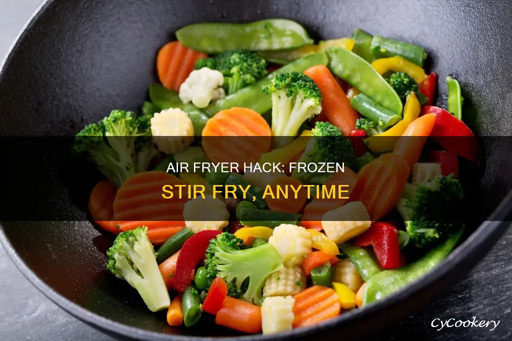 can you cook frozen stir fry in an air fryer