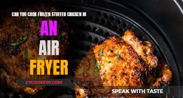 Air Fryer Magic: Cooking Frozen Chicken Stuffed with Flavor