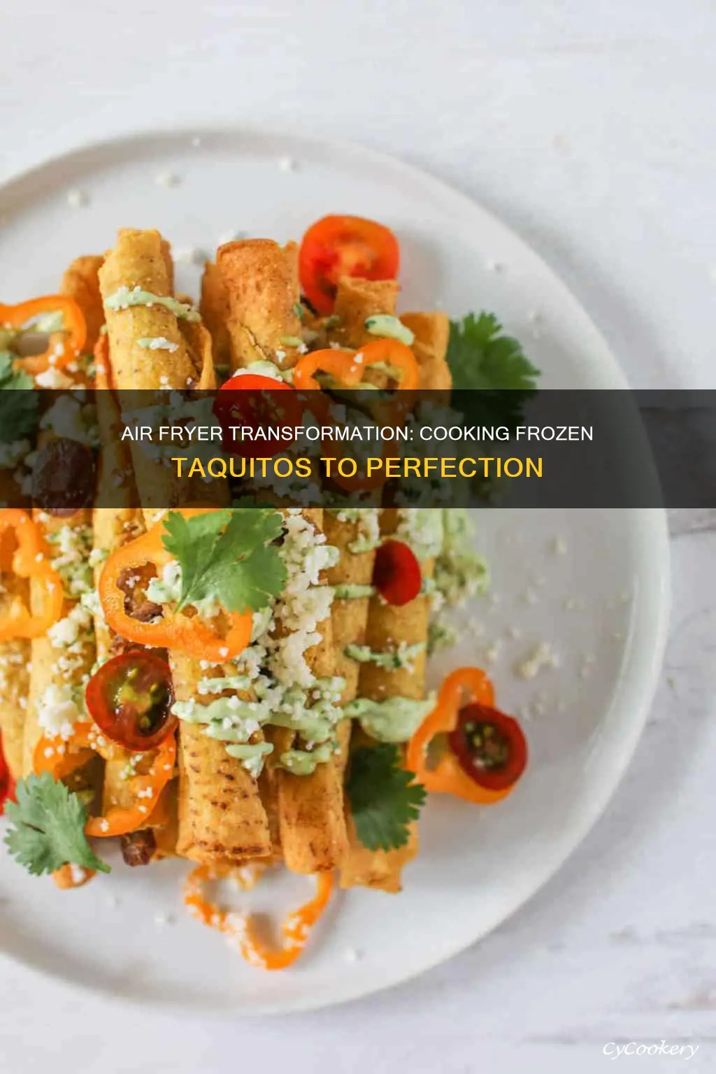 can you cook frozen taquitos in air fryer