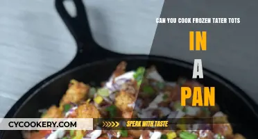 Cooking Frozen Tater Tots: Pan-Fry Method