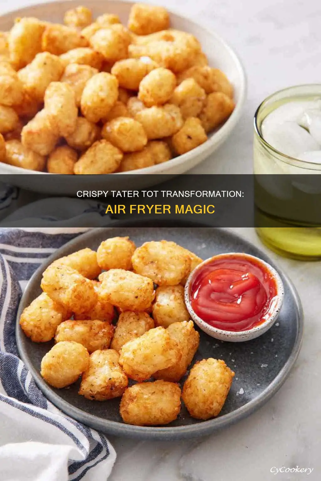 can you cook frozen tater tots in air fryer