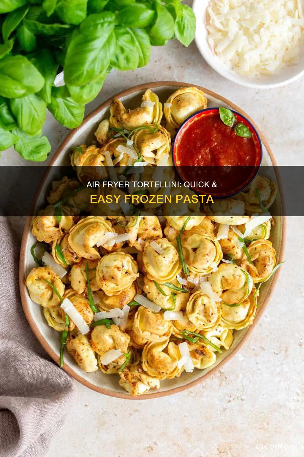 can you cook frozen tortellini in air fryer