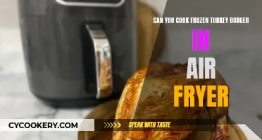 Air Fryer Frozen Turkey Burger: Quick and Easy Cooking