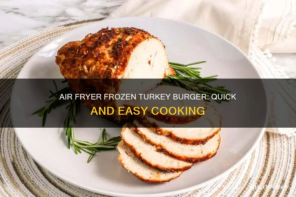 can you cook frozen turkey burger in air fryer