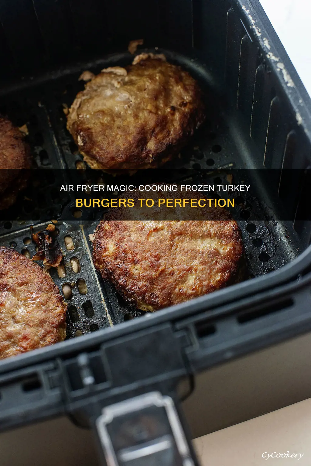 can you cook frozen turkey burgers in the air fryer