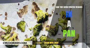 Quick Cooking: Frozen Veggies in a Pan
