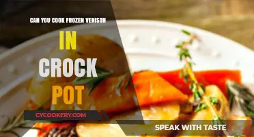 Crock Pot Cooking: Frozen Venison, Anytime!