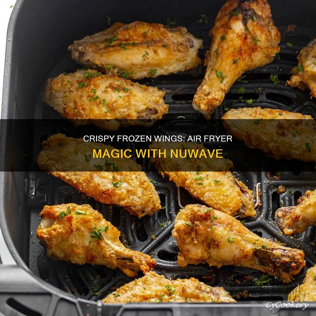 can you cook frozen wings in nuwave air fryer