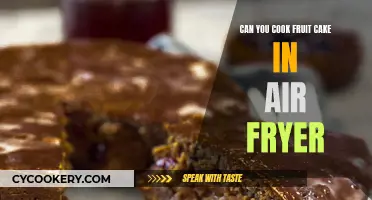 Air Fryer Fruit Cake: A Sweet, Healthy Treat