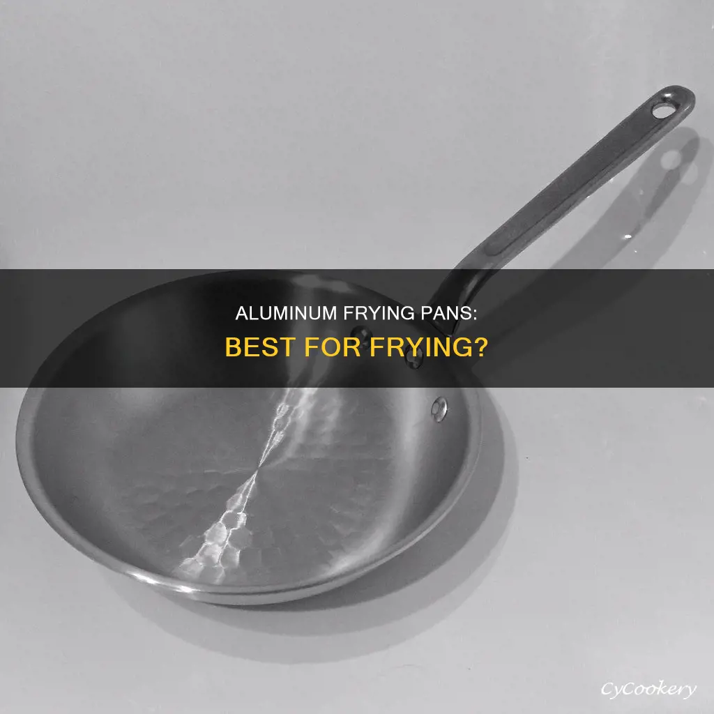 can you cook fry on a aluminum frying pan