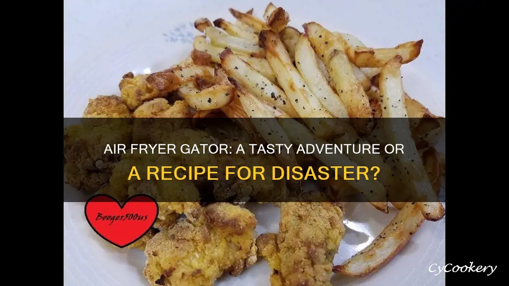 can you cook gator in an air fryer