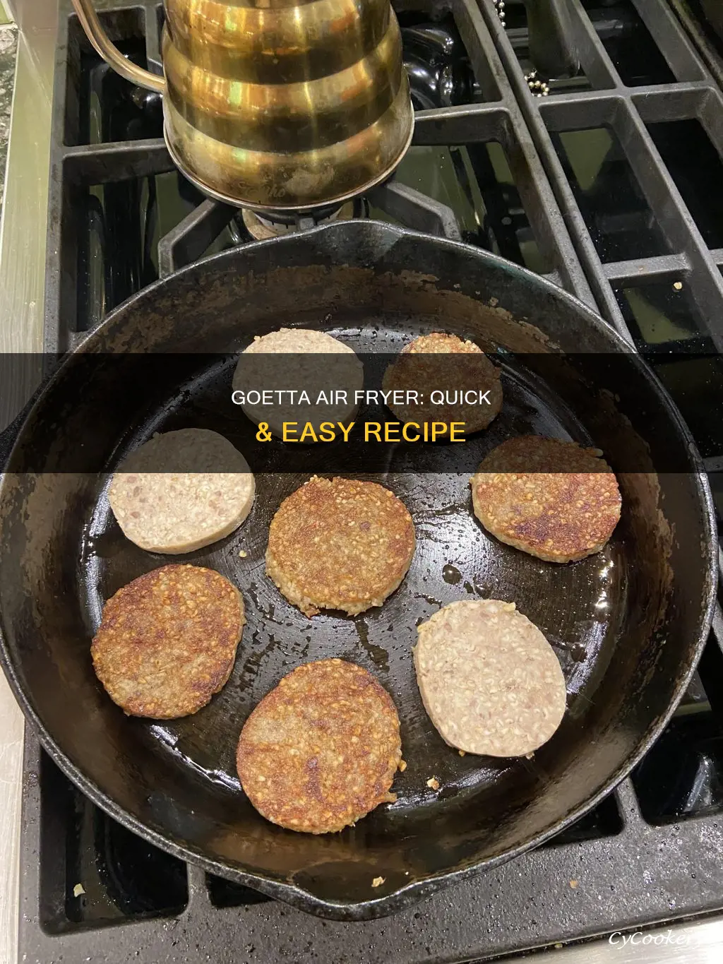 can you cook goetta in an air fryer