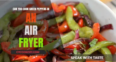 Air Fryer Green Pepper Delight: Quick and Healthy Cooking