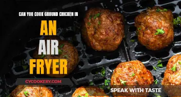 Air Fryer Ground Chicken: Quick, Healthy, and Delicious!