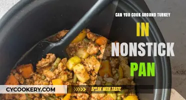 Cooking Ground Turkey: Nonstick Pan Safe?