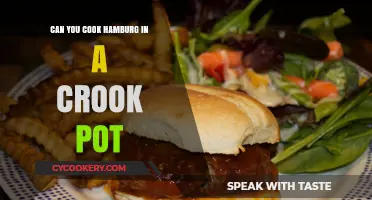 Slow-Cooked Hamburgers: A Crock Pot Delight