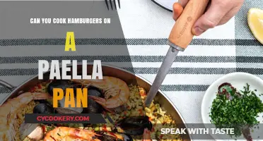 Paella Pan for Burgers: A Smart Cooking Hack?