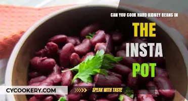 Insta Pot Cooking: Hard Kidney Beans, Softened